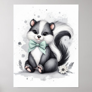 Skunk Forest Nursery Wall Art