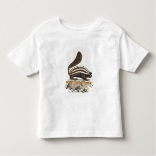 Skunk, from 'Histoire Naturelle' by Toddler T-Shirt