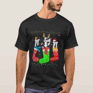 Skunk in Xmas Socks Funny Holiday Ugly Sweater Chr