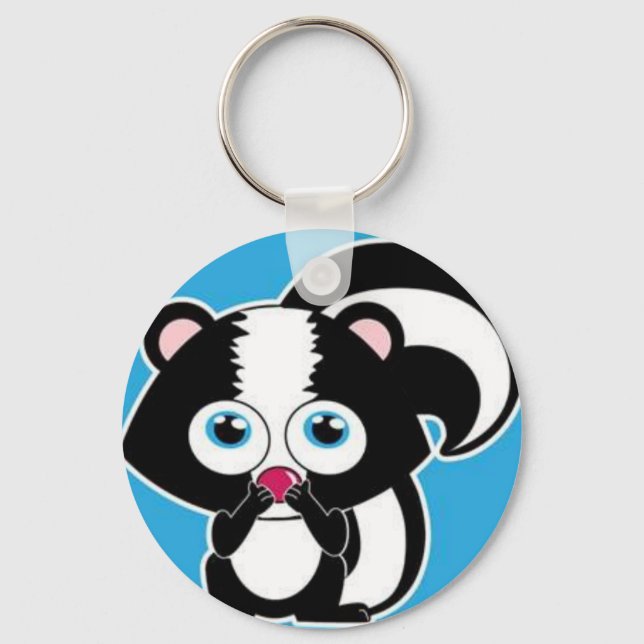 skunk.jpg key ring (Front)
