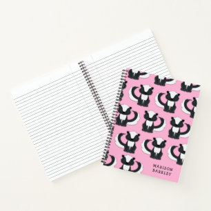 Skunk Kid's Cute Woodland Animals Notebook