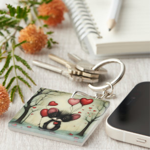 Skunk Love 2 Key Ring