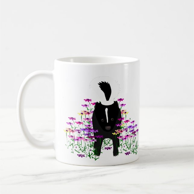 Skunk Mug (Left)