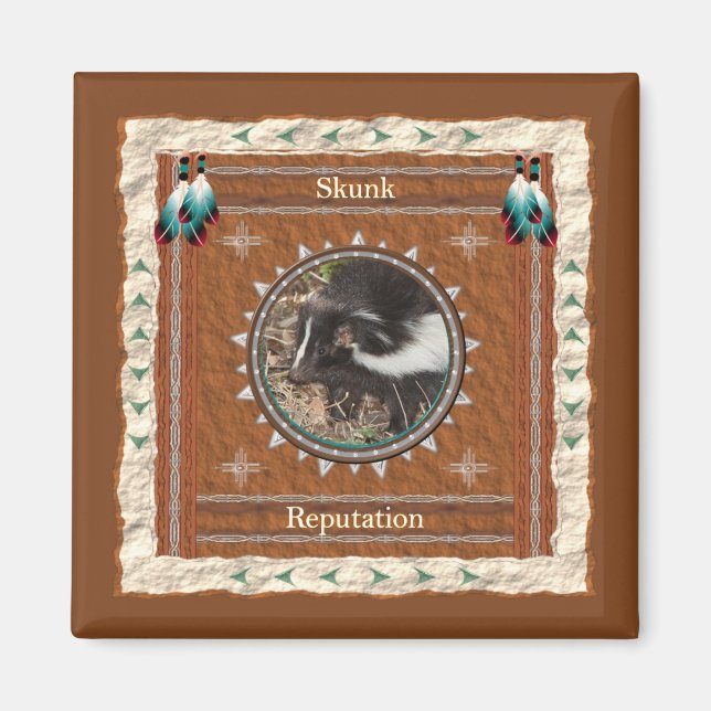 Skunk  -Reputation- Magnet (Front)