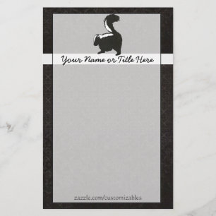 Skunk Stationery