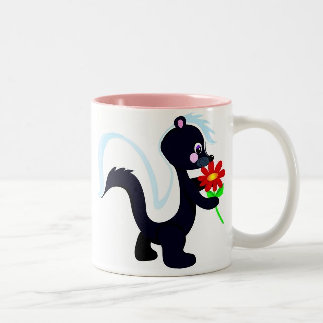 Skunk Two-Tone Coffee Mug (Right)