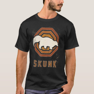 Skunk Vintage Retro Classic Animal Love T-Shirt