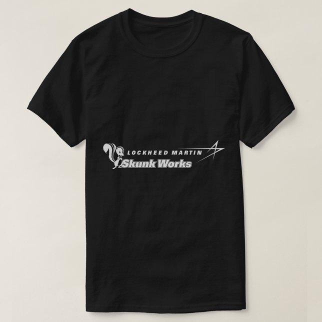 Skunk Works, Lockheed Martin Skunk Works Logo   T-Shirt (Design Front)