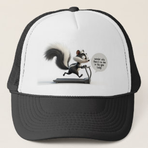 skunkercise trucker hat