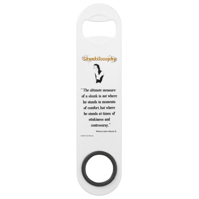 Skunkilosophy: ultimate measure of a skunk (Front)