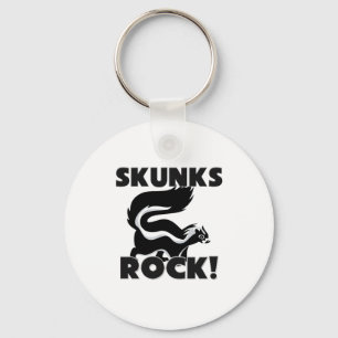 Skunks Rock Key Ring