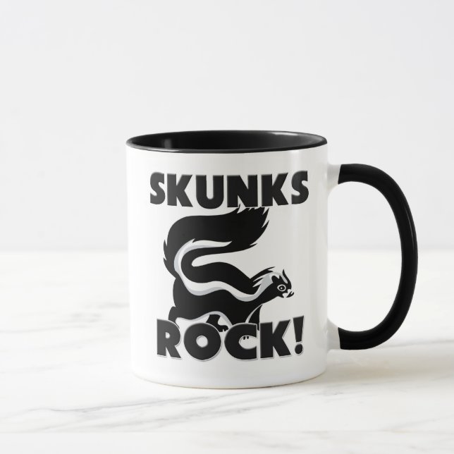 Skunks Rock Mug (Right)