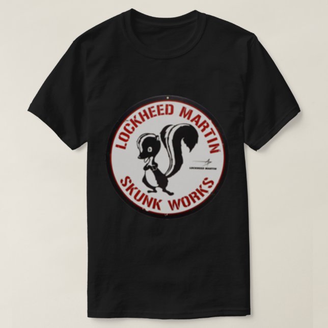 Skunkworks  Patch   T-Shirt (Design Front)