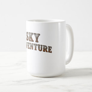 sky adventure coffee mug