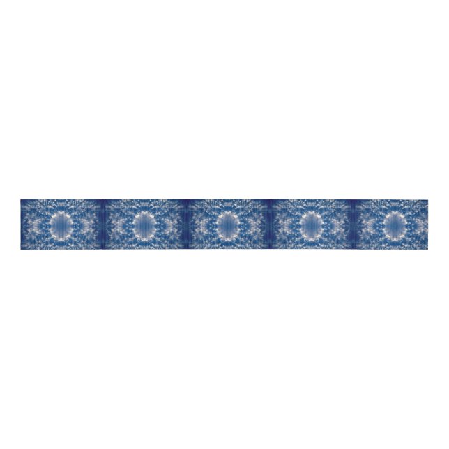 Sky and Clouds Grosgrain Ribbon (Front)