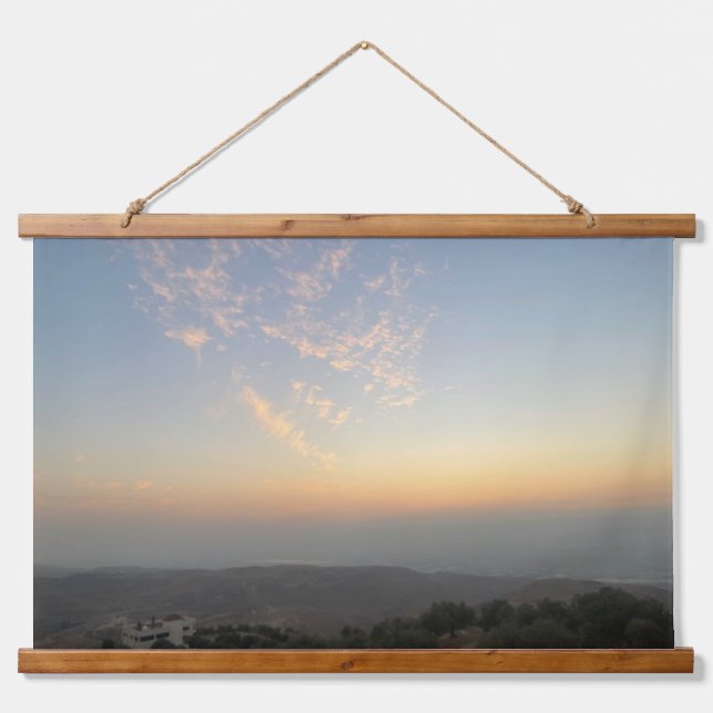 sky and clouds  hanging tapestry (Front)