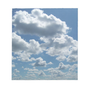 Sky and Clouds Notepad