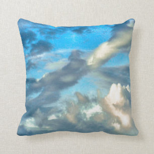SKY AND CLOUDS PHOTOGRAPH Throw Pillow