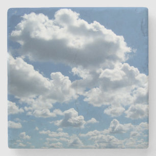 Sky and Clouds Stone Coaster