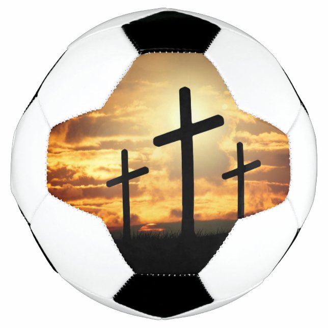 sky and crosses soccer ball (Front)
