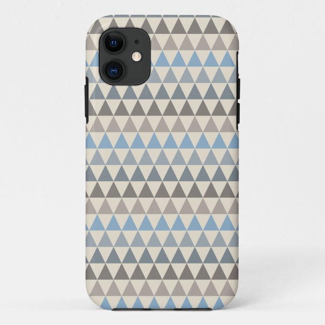 Sky and Earth Triangles Case-Mate iPhone Case (Back)