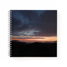 sky at night ,Spiral Notebook