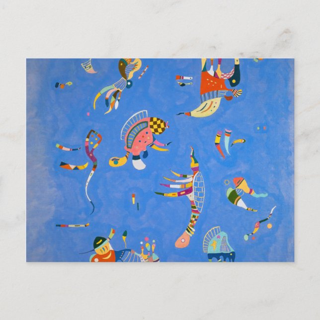 Sky Blue, 1940 by Wassily Kandinsky Postcard (Front)