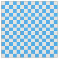 Sky Blue and White Chequerboard Pattern