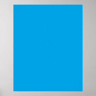 Sky Blue Colour Background Decor