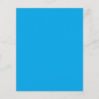 Sky Blue Colour Background Decor Flyer