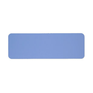 Sky Blue Colour Return Address Label