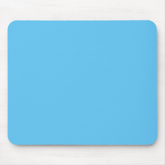 Sky Blue, Crystal Blue Mousepad (Front)
