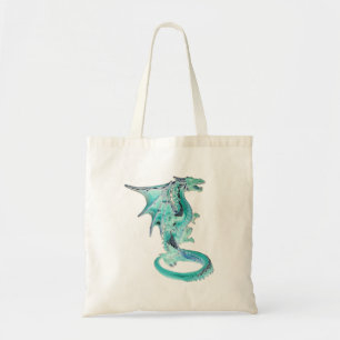 Sky Blue Dragon Tote Bag