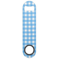 Sky blue gingham
