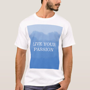 Sky blue gradient T-Shirt
