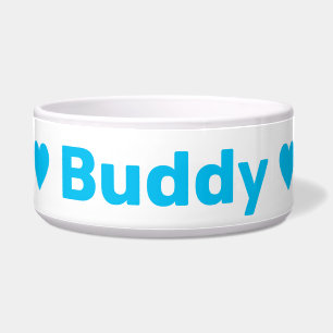 Sky Blue Heart Dog Name