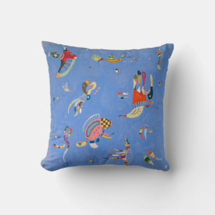 Sky Blue   Kandinsky   Cushion