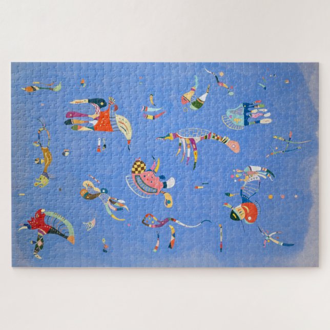 Sky Blue | Kandinsky | Jigsaw Puzzle (Horizontal)