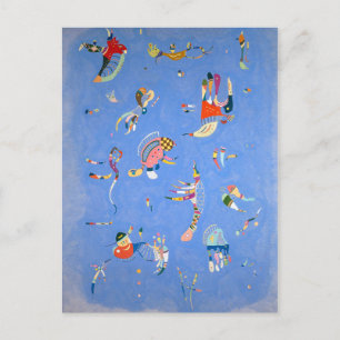 Sky Blue   Kandinsky   Postcard