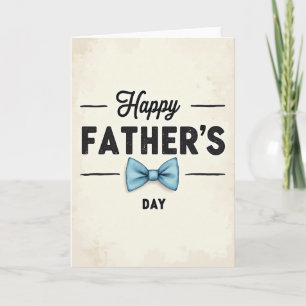 Sky Blue Neckwear Father Card