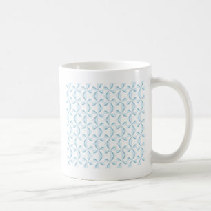 Sky Blue Pinwheels Coffee Mug