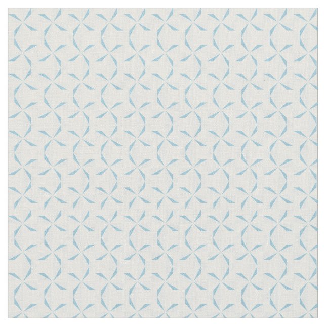 Sky Blue Pinwheels Fabric (Close Up)