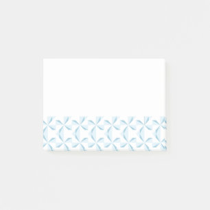 Sky Blue Pinwheels Post-it Notes