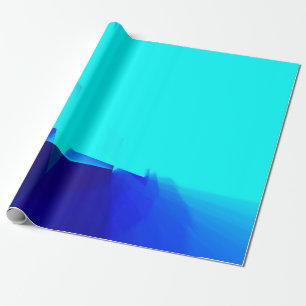 sky blue purple abstract texture art wrapping paper