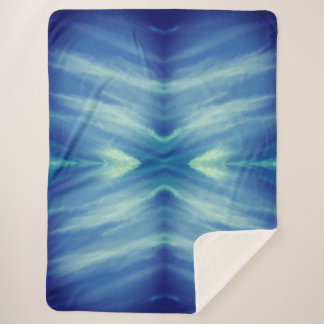 Sky Blue Sherpa Blanket 