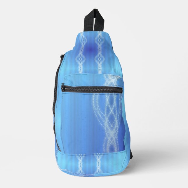 Sky Blue Sling Bag (Front)