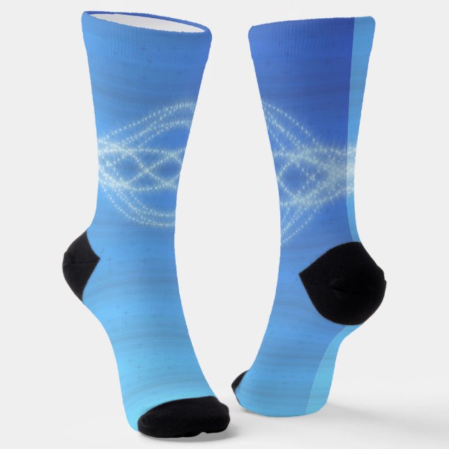Sky Blue Socks (Angled)