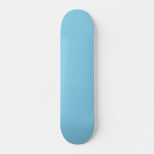 Sky Blue Solid Color Skateboard