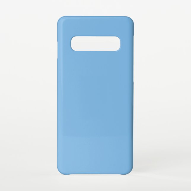 Sky Blue (solid colour) Aero  Samsung Galaxy Case (Back)