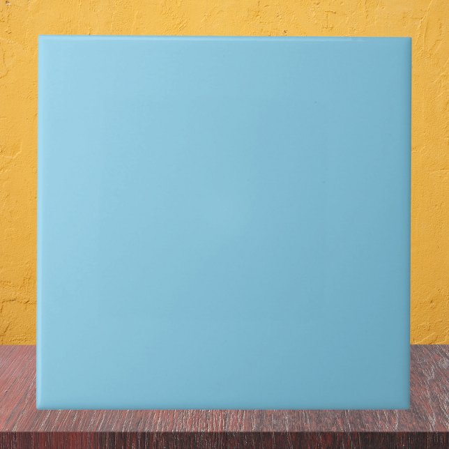 Sky Blue Solid Colour Ceramic Tile (Creator Uploaded)